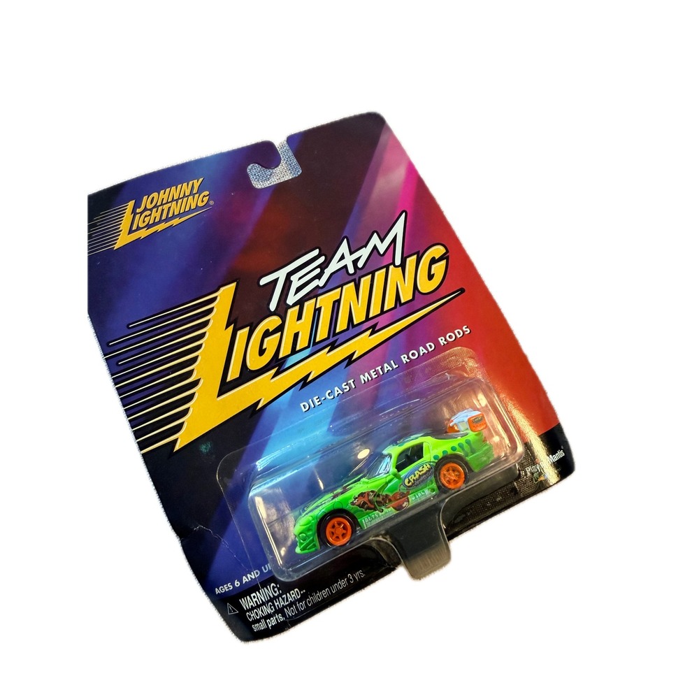 Johnny Lightning CRASH BANDICOOT Team lightning 2000 Dodge Viper